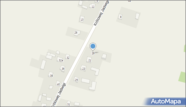 Smogorzów, bł. Królowej Jadwigi, 19, mapa Smogorzów