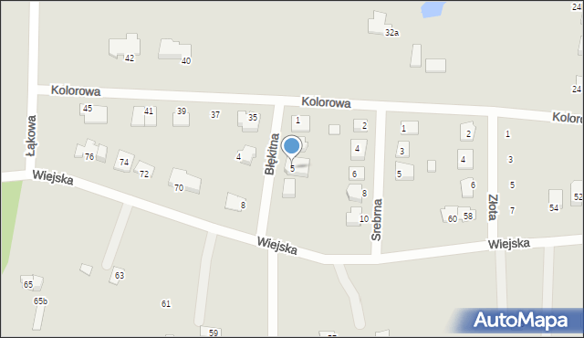 Solec Kujawski, Błękitna, 5, mapa Solec Kujawski
