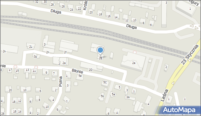 Solec Kujawski, Błonie, 2E, mapa Solec Kujawski