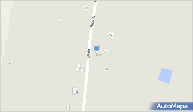 Solec Kujawski, Błota, 1b, mapa Solec Kujawski