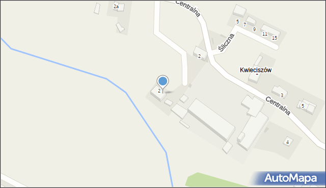 Stary Zamek, Bliska, 2a, mapa Stary Zamek