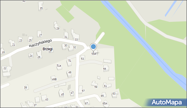 Sułkowice, bł. s. Faustyny, 53A, mapa Sułkowice