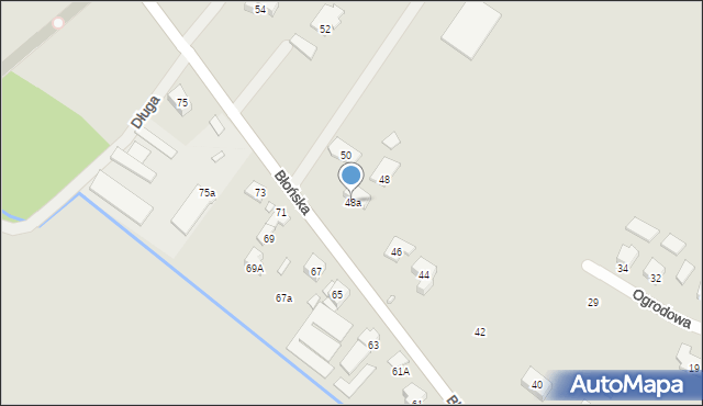 Tarczyn, Błońska, 48a, mapa Tarczyn