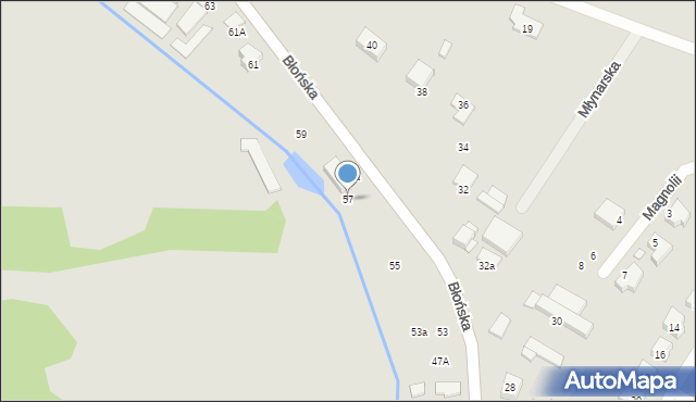 Tarczyn, Błońska, 57, mapa Tarczyn