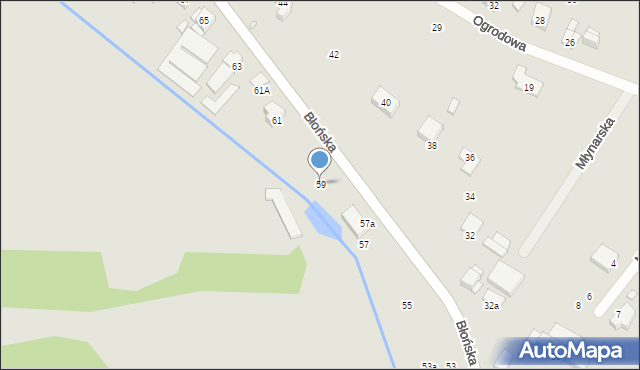 Tarczyn, Błońska, 59, mapa Tarczyn