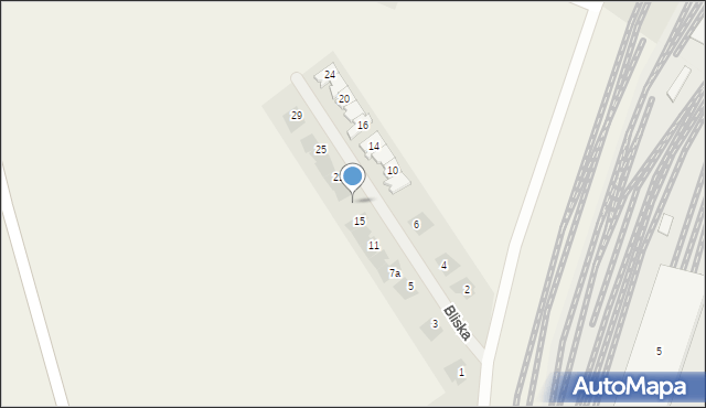 Tobolice, Bliska, 17, mapa Tobolice