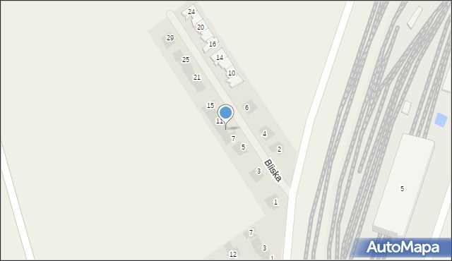 Tobolice, Bliska, 9, mapa Tobolice