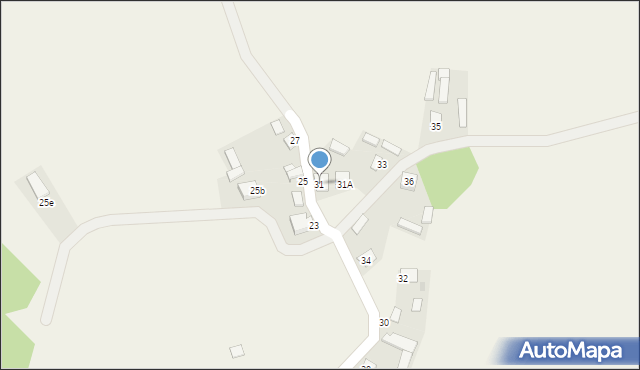 Wolina, Błonie, 31, mapa Wolina