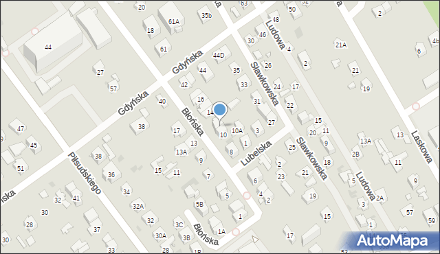 Wołomin, Błońska, 12, mapa Wołomin