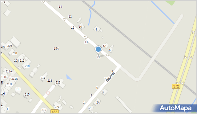 Wrocław, Błotna, 11, mapa Wrocławia