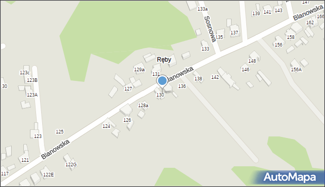 Zawiercie, Blanowska, 132, mapa Zawiercie