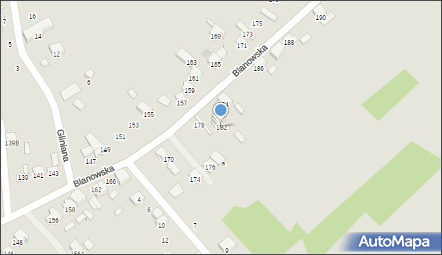 Zawiercie, Blanowska, 182, mapa Zawiercie