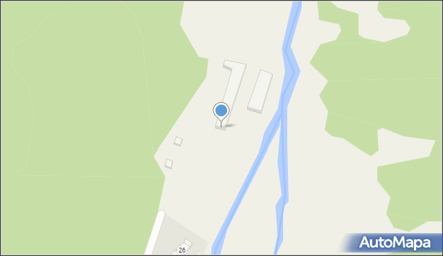 Biała Wielka, Bogumilska, 34, mapa Biała Wielka