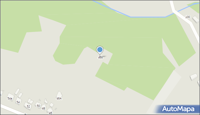 Biecz, Bochniewicza, 46b, mapa Biecz