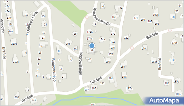 Bielsko-Biała, Bobrowskiego Stefana, 41, mapa Bielsko-Białej