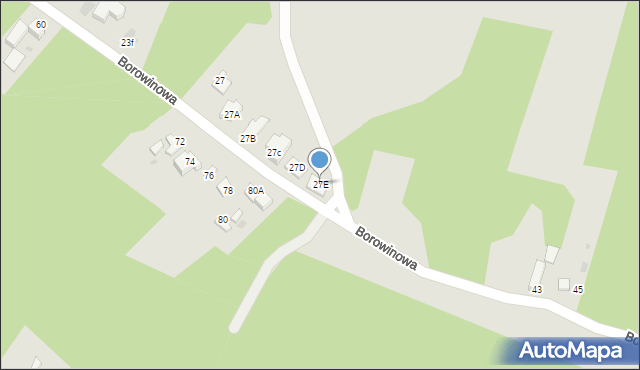 Bieruń, Borowinowa, 27E, mapa Bieruń