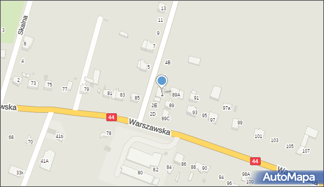 Bieruń, Bogusławskiego Wojciecha, 4, mapa Bieruń