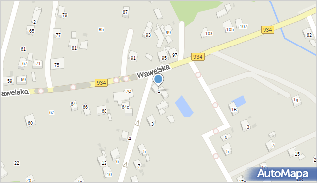 Bieruń, Bohaterów Westerplatte, 1, mapa Bieruń