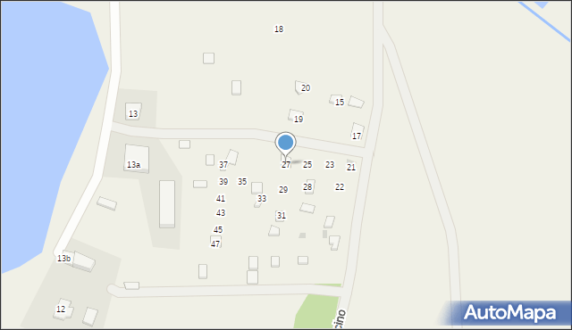 Bobięcino, Bobięcino, 27, mapa Bobięcino