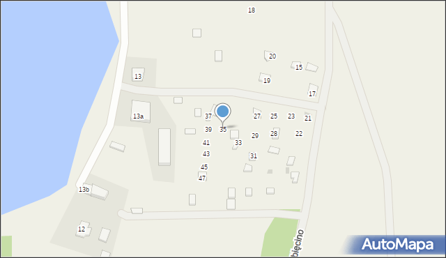 Bobięcino, Bobięcino, 35, mapa Bobięcino
