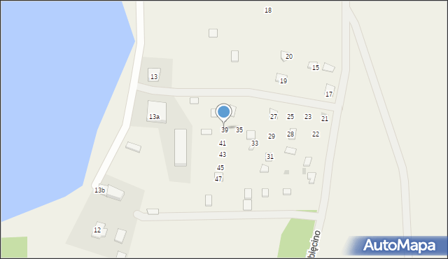 Bobięcino, Bobięcino, 39, mapa Bobięcino