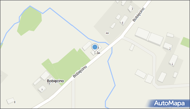 Bobięcino, Bobięcino, 5b, mapa Bobięcino