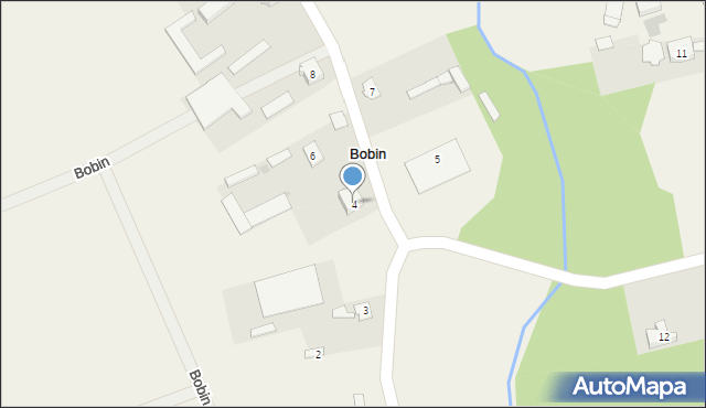 Bobin, Bobin, 4, mapa Bobin