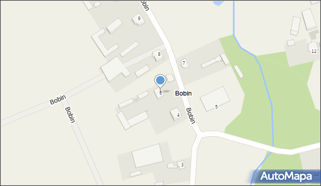 Bobin, Bobin, 6, mapa Bobin