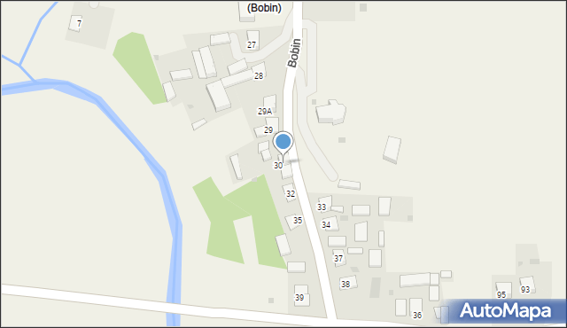 Bobin, Bobin, 30, mapa Bobin