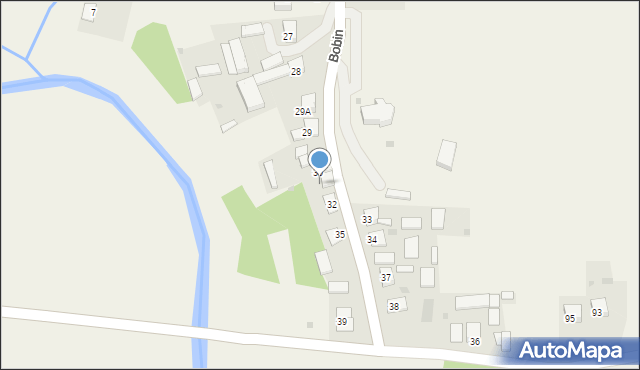 Bobin, Bobin, 31, mapa Bobin