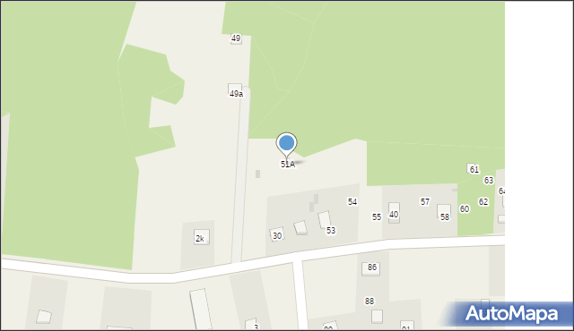 Bobolice, Bobolice, 51A, mapa Bobolice