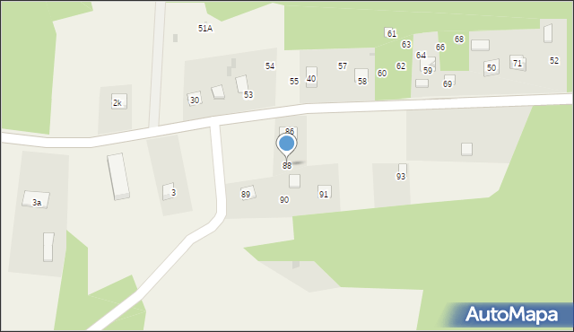 Bobolice, Bobolice, 88, mapa Bobolice