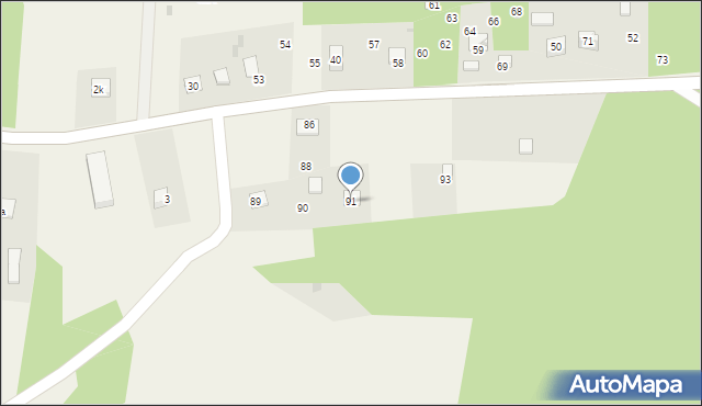 Bobolice, Bobolice, 91, mapa Bobolice