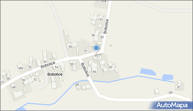 Bobolice, Bobolice, 63, mapa Bobolice