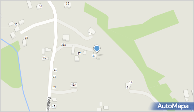 Bobowa, Bohaterów Bobowej, 39w, mapa Bobowa