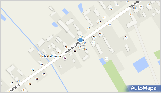 Bobrek-Kolonia, Bobrek-Kolonia, 48, mapa Bobrek-Kolonia