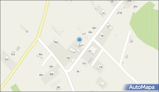 Bóbrka, Bóbrka, 112, mapa Bóbrka