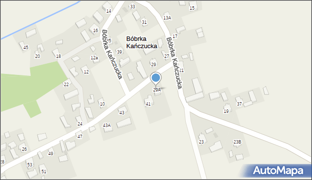 Bóbrka Kańczucka, Bóbrka Kańczucka, 29A, mapa Bóbrka Kańczucka