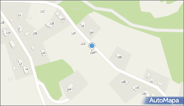 Bobrów, Bobrów, 11H, mapa Bobrów