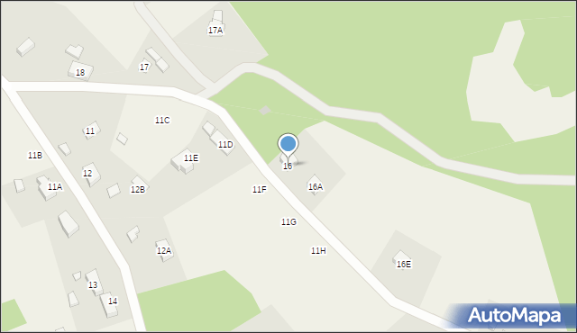 Bobrów, Bobrów, 16, mapa Bobrów