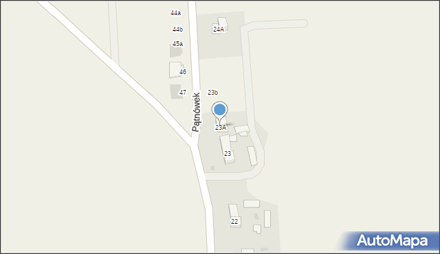Bobrów, Bobrów, 23A, mapa Bobrów