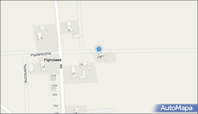 Bobrów, Bobrów, 24B, mapa Bobrów