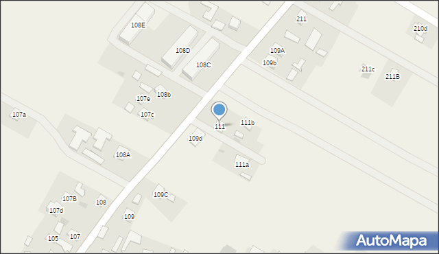 Bobrowa, Bobrowa, 111, mapa Bobrowa