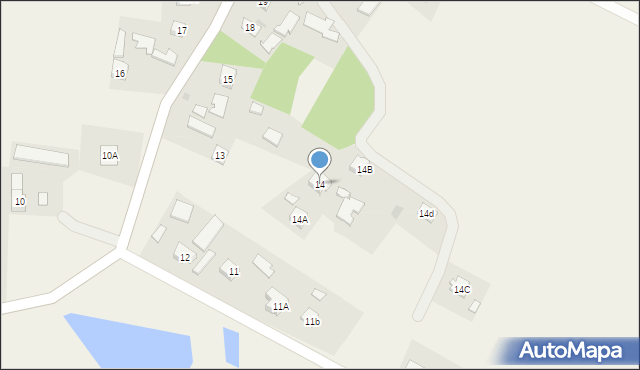 Bobrowa, Bobrowa, 14, mapa Bobrowa