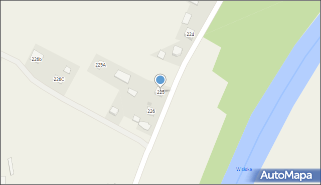 Bobrowa, Bobrowa, 225, mapa Bobrowa