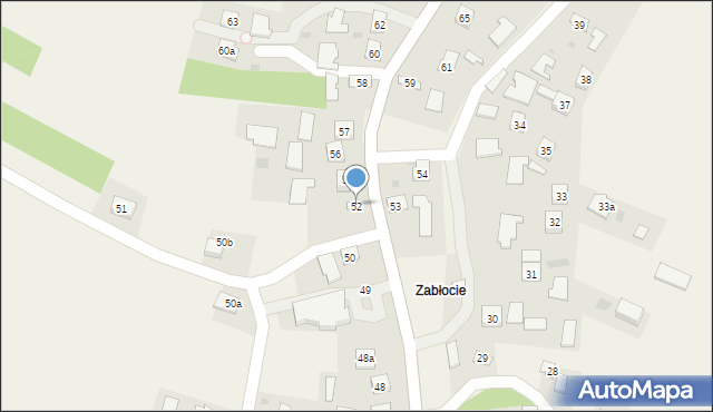 Bobrowa, Bobrowa, 52, mapa Bobrowa