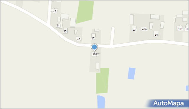 Bobrowa, Bobrowa, 47a, mapa Bobrowa