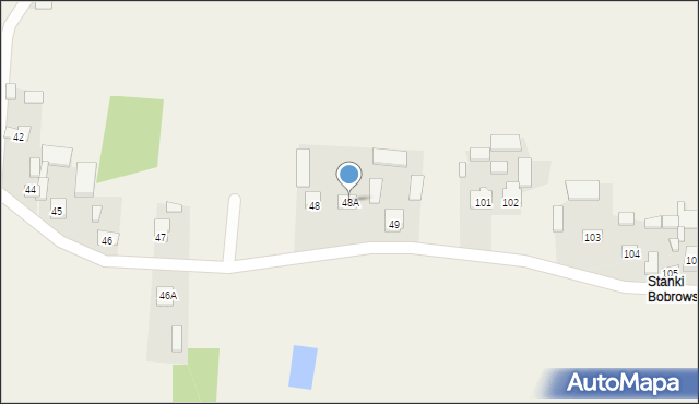 Bobrowa, Bobrowa, 48A, mapa Bobrowa