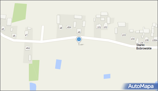 Bobrowa, Bobrowa, 48c, mapa Bobrowa