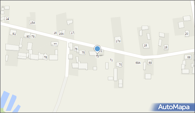 Bobrowa, Bobrowa, 73, mapa Bobrowa